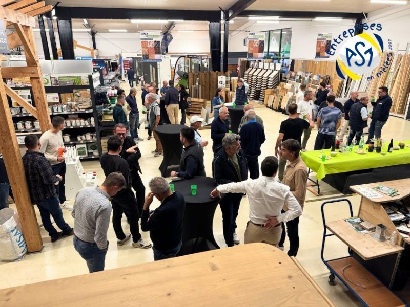 Accueil de l’association ASM Entreprises en mêlées chez KENZAI à Cournon